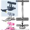 Generic Regolabile Singolo & Doppio Piede di Aspirazione Presser Attrezzatura Fitness Domestica per Addominale Roller Sport Ausiliario Sit-up Roller