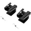 Haofy Pontoon Boat Rail Clamps, Regolabili Fender Holder SS