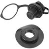 iplusmile Valvola di Gonfiaggio Ottagonale per Kayak in PVC con Base | Struttura Portatile Nera, Forte Tenuta D'aria, per Kayak e Gommoni All'aperto, Facile da Usare
