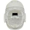 Baoblaze Casco da Traspirante | Fissaggio Regolabile a Strappo, Casco da con Maschera Trasparente, Ampia Copertura del, Bianco, L