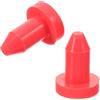 Abaodam 2 Pezzi Tappo di Scarico per Kayak, Tappo di Scarico per Barca in Silicone Rosso, Flessibile e Resistente all'Usura, per Kayak e Canoe
