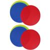 BESTYASH 8 Pezzi Dischi Marcatori Piatti per Allenamento Sportivo, Set | Pvc, Uso All'aperto e Baseball, Protezione Uv, Visibilità Migliorata, Posa Rapida, Precisione Elevata