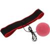 Homoyoyo Sfera da Reazione per Boxe Fascia Testa, Portatile Rosso | Allenamento Coordinazione Mano Occhio, PU e Corda Elastica, Alta Visibilità, per Struttura Professionale