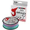 Daiwa Treccia a 8 fili J-Braid X8-500 m, PE.6, D.0,35 mm, R.36 kg-79 libbre, multicolore, 12755535