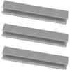 NUOBESTY 3 Pezzi Gancio per Sedile per Kayak Gonfiabile in Plastica, 57 MM | Morsetto Struttura di Fissaggio Sicura, Resistente alle Intemperie, Installazione Semplice per Barche Gonfiabili e Kayak
