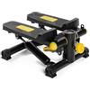 TREXO FS100 FS100 - Stepper fitness per la casa, regolabile in altezza e resistenza, display di facile lettura, cavi resistenti, allenamento a casa fino a 100 kg, per allenamento a casa, cardio, nero