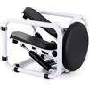 Generic Stepper sotto la scrivania con fasce di resistenza, macchina idraulica per fitness indoor, attrezzatura compatta per esercizi
