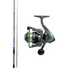 Kolpo Superlative Spin Canna da Spinning, Spinning, Fibra di Carbonio, 2 Sezioni, Spigola, Barracuda, Luccio e Altri Predatori