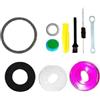 Generic Pastiglie Freno Carbonio Per Daiwa/Tatula HD 150 200 Bobina Sostituzione | Struttura in metallo, antiruggine, design con denti densi, facile da installare, migliora il suono della trascinamento