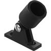 CALLARON Tappo Terminale Occhiello Barca in Nylon Nero, Base Terminale per Tendalino, 22mm, per Canoe e Barche da Pesca, Accessorio per Tenda Parasole