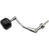 Generic Manico leggero per mulinello Daiwa Crosscast Carbon | Impugnatura in fibra di carbonio, asta in metallo, lunghezza 106 mm, peso leggero 78 g, costruzione