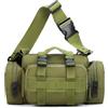 Generic Zaino portatile da esterno impermeabile pieghevole marsupio, campeggio escursionismo sacchetto da uomo marsupio marsupio, Verde, M, casual