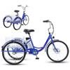 Generic Triciclo elettrico a 3 ruote per adulti, ideale per la spesa quotidiana.
