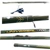 GLOBE FISHING Kit Canna Bolognese Universal 7mt + Maulinello Carbonio Pesca Mare Fiume