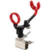 Baoblaze Attrezzo da Pesca Regolabile Canna a U in Acciaio Inox Resistente Corrosione per Pescatori, Stile B