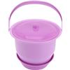 Artibetter Vasino per Plastica Portatile Manico, Porpora | Facile da Pulire, Leggero e Design Elegante, per Uso Quotidiano dei Piccoli, Unisex Colore Casuale