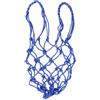 MOBUTOFU Sacco Rete in Nylon Rinforzato per Pallone, Chiusura a Cordino | Struttura Stabile, Spallacci Spessi, per Scuole e Aziende, Colore Blu