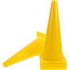 AUTSUPPL 6 Pezzi Cono Segnaletico Calcio Allenamento 32cm in Ldpe Giallo | Uso Esterno, Alta Resistenza e Bave, per Esercitazioni Calcistiche, Pratico e Antiusura
