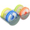 FRCOLOR Bobina Porta Filo da Pesca Rotonda in Silicone e Pc, Verde | Acqua Marina e Salata, Accessorio Leggero, Robusto e Adatto a Principianti ed Esperti Colore Casuale