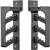 Amosfun 2 Pezzi Porta Arco e Frecce da Parete per Tiro Arco, Nero