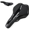 YEITBY Sella per bicicletta, comoda in memory foam, ergonomica, MTB, E-Bike | Seggiolino per bicicletta con design cavo, traspirante, impermeabile, per bici da città, trekking, ciclismo a lunga distanza