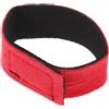 Tofficu Fascia per Canne da Pesca Elastica, Regolabile, Rossa | Tessuto Morbido, Pieghevole e Decorativo, per Canna e Canne, Foro Guida Rosso