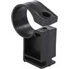 Generic Supporto per monitor in plastica per Spin Bike nero robusto supporto