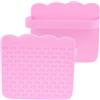 Wiffe Forma antiscivolo esercizio mano Pad per stretching | Costruzione in silicone resistente agli strappi, migliora la consistenza della presa, design ergonomico quadrato per