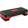 Luwecf Pedana Step Aerobica Regolabile, Doppio strato (81CM) | Anelli gomma base, Attrezzo , namenti Domestici, Per Sportivi Attivi