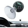 Generic Mini per cruscotto auto, 38 mm, ornamento di navigazione | | Sfera in polipropilene da 38 mm con supporto a ventosa ad angolo regolabile, selezione di colori casuali