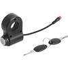 Wiffe Chiave adatta per scooter elettrici 2Pin ABS metallo | Pulsante acceleratori per scooter elettrico con chiave antifurto