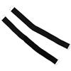 Generic Cinghie per cyclette resistenti, larghezza 5 cm, colore nero | Design allargato di 5 cm, struttura resistente, impugnatura antiscivolo, colore nero, compatibile con cyclette