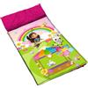 John Gabbys Dollhouse Disney - Sacco nanna per bambini, 140 x 60 cm, con sacco