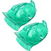 Garneck 2 Pezzi Marcatore da Golf per Traccia e Allineamento, ABS Verde | Strumento Compatto per Segnare la Palla, Uso Semplice Sul Putting Green, Accessorio Pratico da Borsa