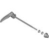 SHIMANO Fh-T610 Elementi di fissaggio a sgancio rapido Silver/Black 173 mm