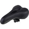 SOESFOUFU Sella Nera Traspirante, Ergonomica, per Bicicletta, Comoda | Cuoio Nero, Assorbimento Urti e Compatibilità Molti Modelli, Accessorio per Ciclismo su Strada e Sterrato