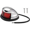 Asyduey 12V Luci di Navigazione LED Luce di Prua nel Lega di per Barche Marine LED Rosso Verde Pontoni Luci di Segnalazione