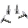 YYST 1/4 - 20 fili Kayak Rail/Track viti & Track Nuts T Bolt Hardware Gear montaggio kit di montaggio per kayak canoe barche binari (bullone a T)
