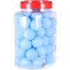 NAMOARLY 60 Pezzi Palline da Ping Pong 40mm senza Cuciture per Sport | PP Rotonde, Bilanciate e Facili da Portare, per Casa, Esterno, Principianti, Set Pratico