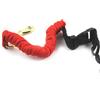 TOYANDONA Guinzaglio Elastico per Pagaia Kayak e Canoa Moschettone | Nylon Rosso, Lega di Zinco, Rilascio Rapido e Fissaggio Semplice, per Rafting e Sup