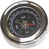 Generic Acciaio inossidabile per bussola 60mm Impermeabile per Escursionismo Inox | Corpo in acciaio inossidabile 304, impermeabile sigillato, design antiurto, diametro 60 mm, ideale per sentieri