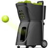 Generic Macchina automatica portatile per palline da tennis con telecomando e app, angolo di lancio e velocità regolabili, per allenamento da soli a casa