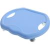 AKOOSY Ruota per Addominali con Ginocchiera Pieghevole Blu 31 Cm | Doppio Cuscinetto, Ruote in Gomma Antiscivolo, Riduce la Pressione, per Yoga e Allenamenti Domestici