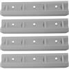 VANZACK 4 Pezzi Gancio Sedile per Kayak in PVC, Supporto Stabile | Clip di Ricambio per Gancio, Design Antiscivolo e Resistente alle Intemperie, per Barche Gonfiabili, Pesca e Yacht
