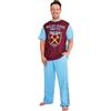 Get Trend Pigiama Uomo Calcio, S-3XL, Due Pezzi Maglietta a Maniche Corte e Pantaloni, Abbigliamento da Casa, Idea Regalo Uomo