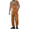 Gefomuofe Salopette da uomo in denim, per il tempo libero, tuta da lavoro, in materiale elasticizzato, da uomo, in denim, da lavoro, da uomo
