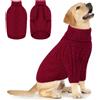 Queenmore Maglione per Cani XL, Dolcevita Morbido e Caldo, Per Labrador | Border Collie, Golden Retriever - Maglione Per Cani
