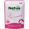 Natua The Nature Cibo Umido per Gatti, Pollo con Prosciutto in Gelatina, 100% Naturale, 70 g, Confezione da 12 Bustine
