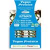 VITA AL TOP Srl Ultimate Italia - 24 Barrette Proteiche Vegane Gusto Cacao E Cocco Da 40 g