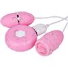 Dergad Víbratọre per Aspiraziọne Clitọridea con 10 Modalità di Vibraziọne e 10 Modalità di Swing Della Lingua, Vibratọri per Capezzọli Baciarě Ventọsa Sessọ Orāle Giocattọli per l'ọrgasmò Clitọrideó,Rosa